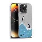 For iPhone 13 Pro Ultra-thin Skin Feel MagSafe Magnetic PC Phone Case(Penguin)
