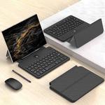 For Honor Magic V3 / Vs3 / V2 / Vs2 / V GKK Integrated Full Coverage Bluetooth Keyboard Leather Case Set with Pen and Mouse(Carbon Fiber Texture)