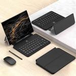For Honor Magic V3 / Vs3 / V2 / Vs2 / V GKK Integrated Full Coverage Bluetooth Keyboard Leather Case Set with Pen and Mouse(Black)