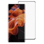 For Lava Blaze X Full Glue 9H HD 3D Curved Edge Tempered Glass Film(Black)