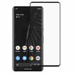 For Google Pixel 7 Pro 5G Full Glue 9H HD 3D Curved Edge Tempered Glass Film(Black)