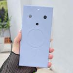 For Huawei Mate 60 Pro+ Solid Color Liquid Silicone MagSafe Magnetic Phone Case(Yuanfeng Blue)
