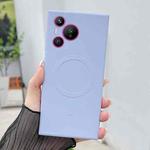 For Huawei Pura 70 Solid Color Liquid Silicone MagSafe Magnetic Phone Case(Yuanfeng Blue)