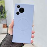 For Huawei Pura 70 Pro / 70 Pro+ Solid Color Liquid Silicone MagSafe Magnetic Phone Case(Yuanfeng Blue)
