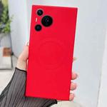 For Huawei Pura 70 Pro / 70 Pro+ Solid Color Liquid Silicone MagSafe Magnetic Phone Case(Red)