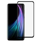 For Sharp Aquos Zero 2 Full Glue 9H HD 3D Curved Edge Tempered Glass Film(Black)