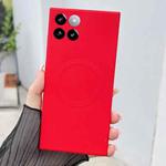 For Xiaomi 14 Solid Color Liquid Silicone MagSafe Magnetic Phone Case(Red)