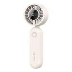 USAMS ZB352 Digital Display Folding Handheld Mini Fan(Beige)