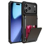 For iPhone 17 Pro Scratch-Resistant Shockproof Heavy Duty Rugged Armor Phone Case(Grey)