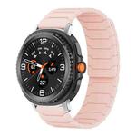 For Samsung Galaxy Watch8 / 8 Classic xDfind Magnetic Silicone Watch Band(Pink Sand)