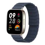 For Redmi Watch 3 xDfind Magnetic Silicone Watch Band(Midnight Blue)