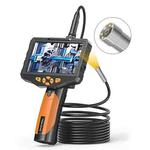 TESLONG NTS300 5 Inch Large Screen Industrial Endoscope Auto Repair Tools, Model:7.6mm Single Lens / 5m