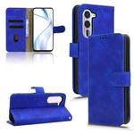 For Fujitsu Arrows Alpha F-51F Skin Feel Magnetic Flip Leather Phone Case(Blue)