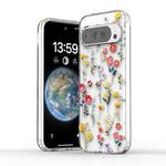 For Google Pixel 9a Electroplated Symphony Phone Case(Miscellaneous Flowers)