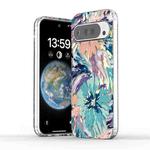 For Google Pixel 10 Electroplated Symphony Phone Case(Watercolor Flower)