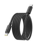 Baseus Foamed Silicone Magnetic 100W Type-C to Type-C Fast Charging Cable, Length: 1m(Black)