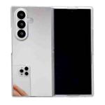 For Samsung Galaxy Z Fold7 5G Transparent Edge PC Folding Phone Case(Mirror)