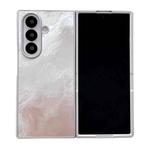 For Samsung Galaxy Z Fold7 5G Silver Edge PC Folding Phone Case(Glacier)