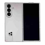 For Samsung Galaxy Z Fold7 5G Silver Edge PC Folding Phone Case(Mirror)