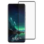 For Motorola Edge 40 Neo Full Glue 9H HD 3D Curved Edge Tempered Glass Film(Black)