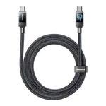 REMAX CB09 PD240W Type-C to Type-C Marquee Braided Fast Charging Data Cable, Length: 1.2m(Black)