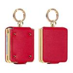 For Samsung Galaxy Z Flip7 VIETAO Colorful PU Leather Phone Case with Ring(Red)