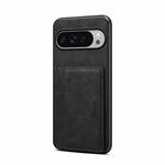 For Google Pixel 10 Pro XL Denior D08 PU Single Card Slot Holder Phone Case(Black)