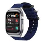 For Huawei Watch D2 xDfind Ring Buckle Nylon Canvas Watch Band(Midnight Blue)