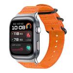 For Huawei Watch D2 xDfind Ring Buckle Nylon Canvas Watch Band(Orange)