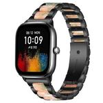 20mm xDfind Three Beads Metal Resin Watch Band(Black Green)