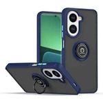 For Redmi A5 4G 171.7mm Q Shadow 1 Series TPU + PC Phone Case with Ring(Royal Blue)
