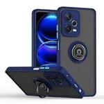 For Redmi Note 12 Pro 5G Global Q Shadow 1 Series TPU + PC Phone Case with Ring(Royal Blue)