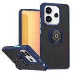 For Redmi Note 14 4G 164.84mm Q Shadow 1 Series TPU + PC Phone Case with Ring(Royal Blue)