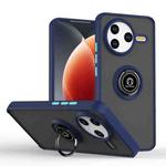For Redmi K80 / Poco F7 Pro Q Shadow 1 Series TPU + PC Phone Case with Ring(Royal Blue)