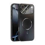 For iPhone 17 Pro Max ABEEL Heat Dissipation Frosted MagSafe Phone Case with Lens Film(Black)