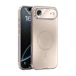 For iPhone 17 Air ABEEL Heat Dissipation Frosted MagSafe Phone Case with Lens Film(Rose Gold)
