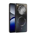 For OPPO Find X8 Pro ABEEL Heat Dissipation Frosted MagSafe Phone Case with Lens Film(Black)