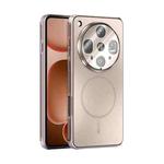 For OPPO Find X8 Ultra ABEEL Heat Dissipation Frosted MagSafe Phone Case with Lens Film(Rose Gold)