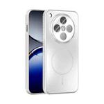 For OPPO Find X8 ABEEL Heat Dissipation Frosted MagSafe Phone Case with Lens Film(White)
