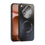 For OPPO Find X8s+ ABEEL Heat Dissipation Frosted MagSafe Phone Case with Lens Film(Black)