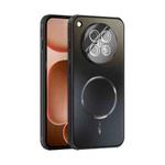 For OPPO Find X8s ABEEL Heat Dissipation Frosted MagSafe Phone Case with Lens Film(Black)