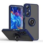 For Infinix Hot 20S Q Shadow 1 Series TPU + PC Phone Case with Ring(Royal Blue)