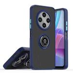 For Tecno Spark 30C Q Shadow 1 Series TPU + PC Phone Case with Ring(Royal Blue)