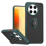 For Tecno Spark 30 Pro 4G Q Shadow 1 Series TPU + PC Phone Case with Ring(Dark Green)