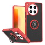 For Tecno Camon 30 4G Q Shadow 1 Series TPU + PC Phone Case with Ring(Red)