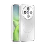 For vivo X200 Pro mini ABEEL Heat Dissipation Frosted MagSafe Phone Case with Lens Film(White)