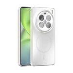 For vivo X200 Pro ABEEL Heat Dissipation Frosted MagSafe Phone Case with Lens Film(White)