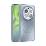 For vivo X200 Pro ABEEL Heat Dissipation Frosted MagSafe Phone Case with Lens Film(Light Blue)