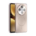 For vivo X200 ABEEL Heat Dissipation Frosted MagSafe Phone Case with Lens Film(Rose Gold)