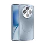 For vivo X200s ABEEL Heat Dissipation Frosted MagSafe Phone Case with Lens Film(Light Blue)